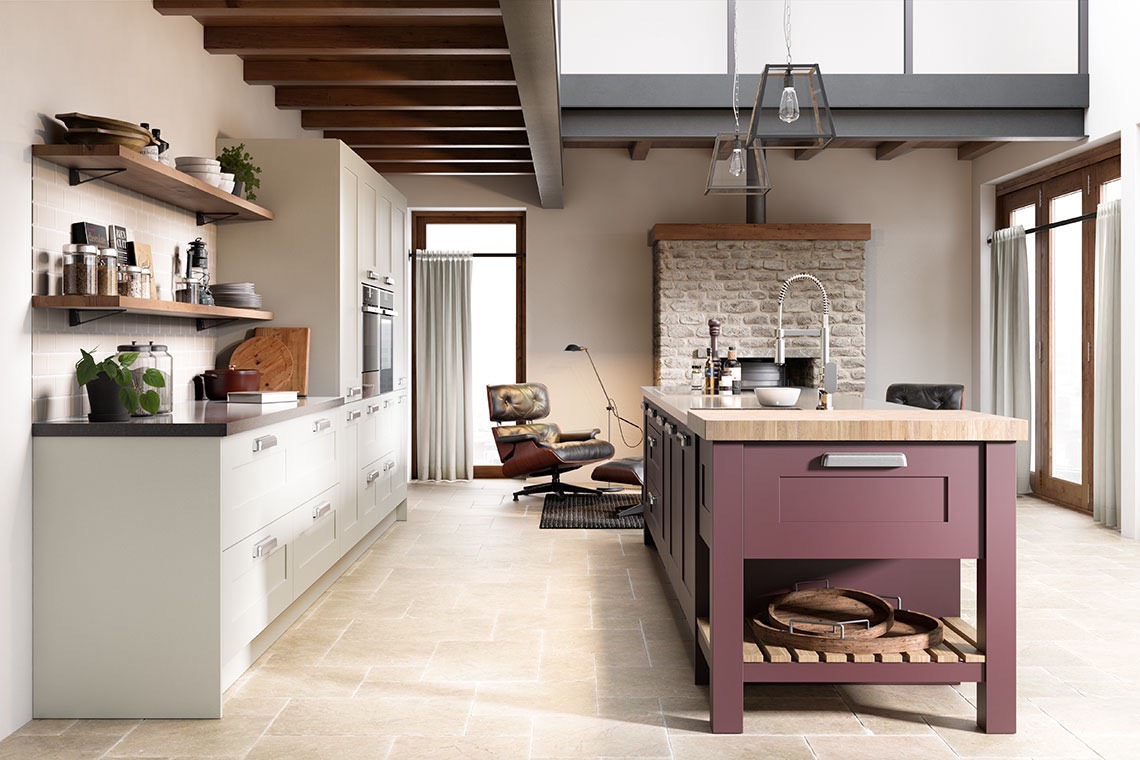 Islay Smooth Painted Porcelain & Wild Orchid