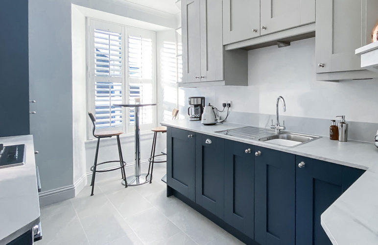 Caledonia Gairich Painted Stiffkey Blue & Pavillion Grey