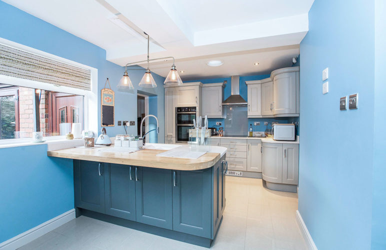 Caledonia Classic Carrick Painted Elgin Grey and Caithness Slate